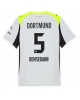 Borussia Dortmund Ramy Bensebaini #5 Bortatröja 2025-26 Kortärmad