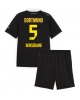 Borussia Dortmund Ramy Bensebaini #5 Bortatröja Barn 2026-27 Kortärmad (+ Korta byxor)