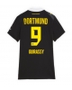 Borussia Dortmund Serhou Guirassy #9 Bortatröja Kvinnor 2026-27 Kortärmad