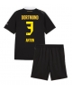 Borussia Dortmund Waldemar Anton #3 Bortatröja Barn 2026-27 Kortärmad (+ Korta byxor)