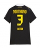 Borussia Dortmund Waldemar Anton #3 Bortatröja Kvinnor 2026-27 Kortärmad