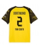 Borussia Dortmund Yan Couto #2 Hemmatröja 2025-26 Kortärmad