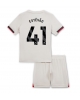 Chelsea Estevao Willian #41 Bortatröja Barn 2025-26 Kortärmad (+ Korta byxor)