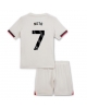 Chelsea Pedro Neto #7 Bortatröja Barn 2025-26 Kortärmad (+ Korta byxor)