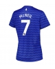 Everton Dwight McNeil #7 Hemmatröja Kvinnor 2025-26 Kortärmad
