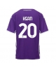 Fiorentina Moise Kean #20 Hemmatröja 2025-26 Kortärmad