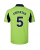 Fulham Joachim Andersen #5 Bortatröja 2025-26 Kortärmad