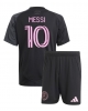 Inter Miami Lionel Messi #10 Bortatröja Barn 2025-26 Kortärmad (+ Korta byxor)
