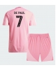 Inter Miami Rodrigo De Paul #7 Hemmatröja Barn 2026-27 Kortärmad (+ Korta byxor)