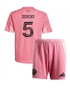 Inter Miami Sergio Busquets #5 Hemmatröja Barn 2025-26 Kortärmad (+ Korta byxor)