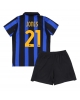 Inter Milan Curtis Jones #21 Hemmatröja Barn 2026-27 Kortärmad (+ Korta byxor)