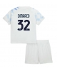 Inter Milan Federico Dimarco #32 Bortatröja Barn 2025-26 Kortärmad (+ Korta byxor)