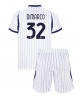Inter Milan Federico Dimarco #32 Bortatröja Barn 2026-27 Kortärmad (+ Korta byxor)