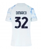 Inter Milan Federico Dimarco #32 Bortatröja Kvinnor 2025-26 Kortärmad