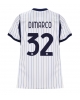 Inter Milan Federico Dimarco #32 Bortatröja Kvinnor 2026-27 Kortärmad