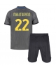 Inter Milan Henrikh Mkhitaryan #22 Tredjeställ Barn 2026-27 Kortärmad (+ Korta byxor)