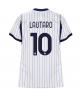 Inter Milan Lautaro Martinez #10 Bortatröja Kvinnor 2026-27 Kortärmad