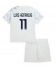 Inter Milan Luis Henrique #11 Bortatröja Barn 2025-26 Kortärmad (+ Korta byxor)
