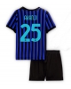 Inter Milan Manuel Akanji #25 Hemmatröja Barn 2025-26 Kortärmad (+ Korta byxor)