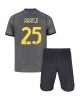 Inter Milan Manuel Akanji #25 Tredjeställ Barn 2026-27 Kortärmad (+ Korta byxor)