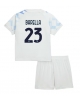 Inter Milan Nicolo Barella #23 Bortatröja Barn 2025-26 Kortärmad (+ Korta byxor)