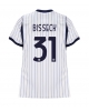 Inter Milan Yann Bisseck #31 Bortatröja Kvinnor 2026-27 Kortärmad