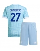 Juventus Andrea Cambiaso #27 Bortatröja Barn 2025-26 Kortärmad (+ Korta byxor)