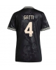 Juventus Federico Gatti #4 Tredje Tröja Kvinnor 2025-26 Kortärmad