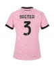 Juventus Gleison Bremer #3 Bortatröja Kvinnor 2026-27 Kortärmad
