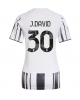 Juventus Jonathan David #30 Hemmatröja Kvinnor 2025-26 Kortärmad