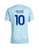 Juventus Kenan Yildiz #10 Bortatröja 2025-26 Kortärmad
