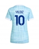 Juventus Kenan Yildiz #10 Bortatröja Kvinnor 2025-26 Kortärmad