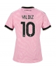 Juventus Kenan Yildiz #10 Bortatröja Kvinnor 2026-27 Kortärmad