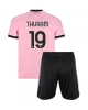Juventus Khephren Thuram #19 Bortatröja Barn 2026-27 Kortärmad (+ Korta byxor)