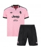 Juventus Manuel Locatelli #5 Bortatröja Barn 2026-27 Kortärmad (+ Korta byxor)