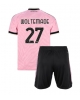 Juventus Nick Woltemade #27 Bortatröja Barn 2026-27 Kortärmad (+ Korta byxor)