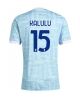 Juventus Pierre Kalulu #15 Bortatröja 2025-26 Kortärmad