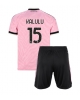 Juventus Pierre Kalulu #15 Bortatröja Barn 2026-27 Kortärmad (+ Korta byxor)