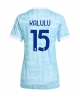 Juventus Pierre Kalulu #15 Bortatröja Kvinnor 2025-26 Kortärmad