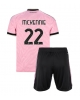 Juventus Weston McKennie #22 Bortatröja Barn 2026-27 Kortärmad (+ Korta byxor)