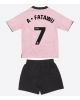 Leicester City Issahaku Fatawu #7 Tredjeställ Barn 2025-26 Kortärmad (+ Korta byxor)