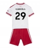 Liverpool Bradley Barcola #29 Bortatröja Barn 2026-27 Kortärmad (+ Korta byxor)