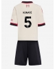 Liverpool Ibrahima Konate #5 Bortatröja Barn 2025-26 Kortärmad (+ Korta byxor)