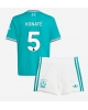 Liverpool Ibrahima Konate #5 Tredjeställ Barn 2025-26 Kortärmad (+ Korta byxor)