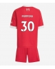 Liverpool Jeremie Frimpong #30 Hemmatröja Barn 2025-26 Kortärmad (+ Korta byxor)