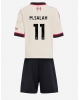 Liverpool Mohamed Salah #11 Bortatröja Barn 2025-26 Kortärmad (+ Korta byxor)