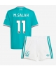 Liverpool Mohamed Salah #11 Tredjeställ Barn 2025-26 Kortärmad (+ Korta byxor)