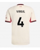 Liverpool Virgil van Dijk #4 Bortatröja 2025-26 Kortärmad