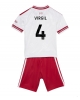 Liverpool Virgil van Dijk #4 Bortatröja Barn 2026-27 Kortärmad (+ Korta byxor)