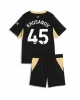 Manchester City Abdukodir Khusanov #45 Bortatröja Barn 2026-27 Kortärmad (+ Korta byxor)